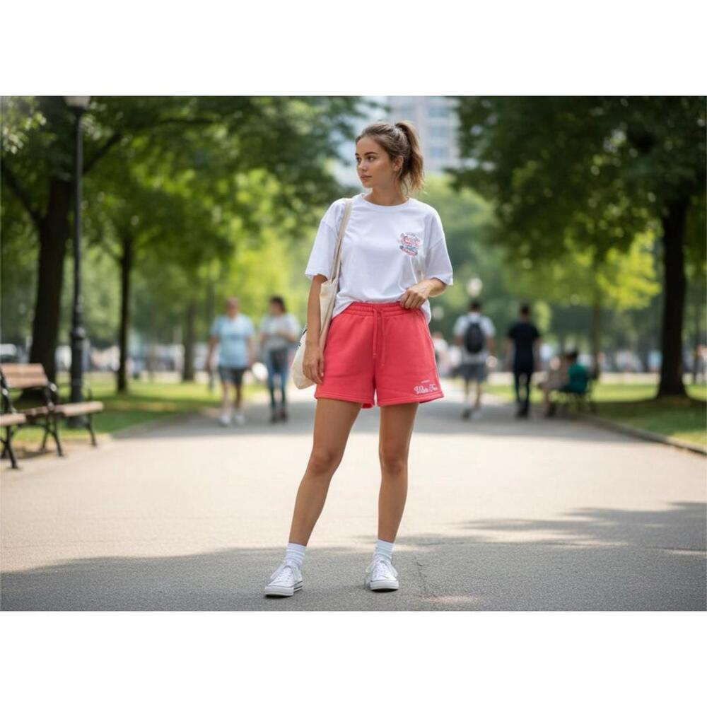 White Fox Season 7 Lounge Shorts Size Large  Sorbet Pink Color NWT
